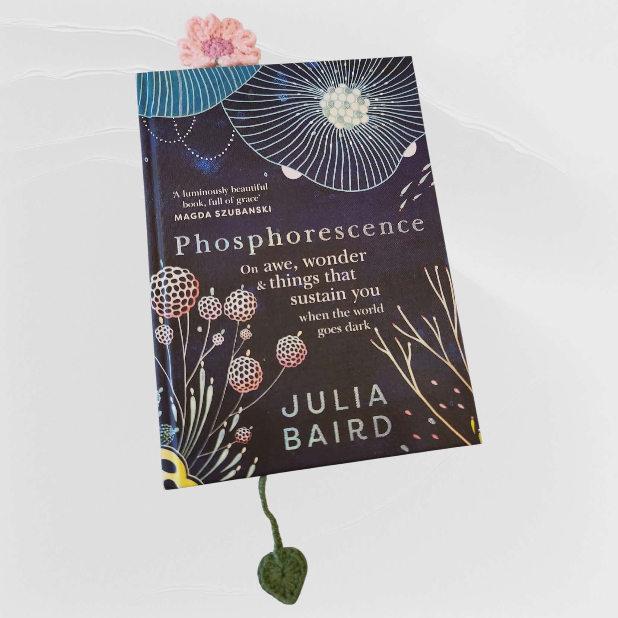 Crochet Flower Bookmark