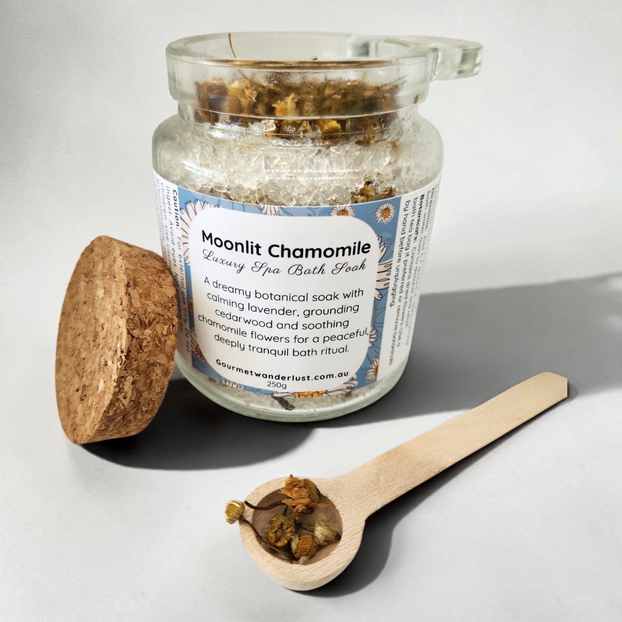 Moonlit Chamomile Luxury Spa Bath Soak | Lavender, Cedarwood & Chamomile