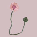 Crochet Flower Bookmark