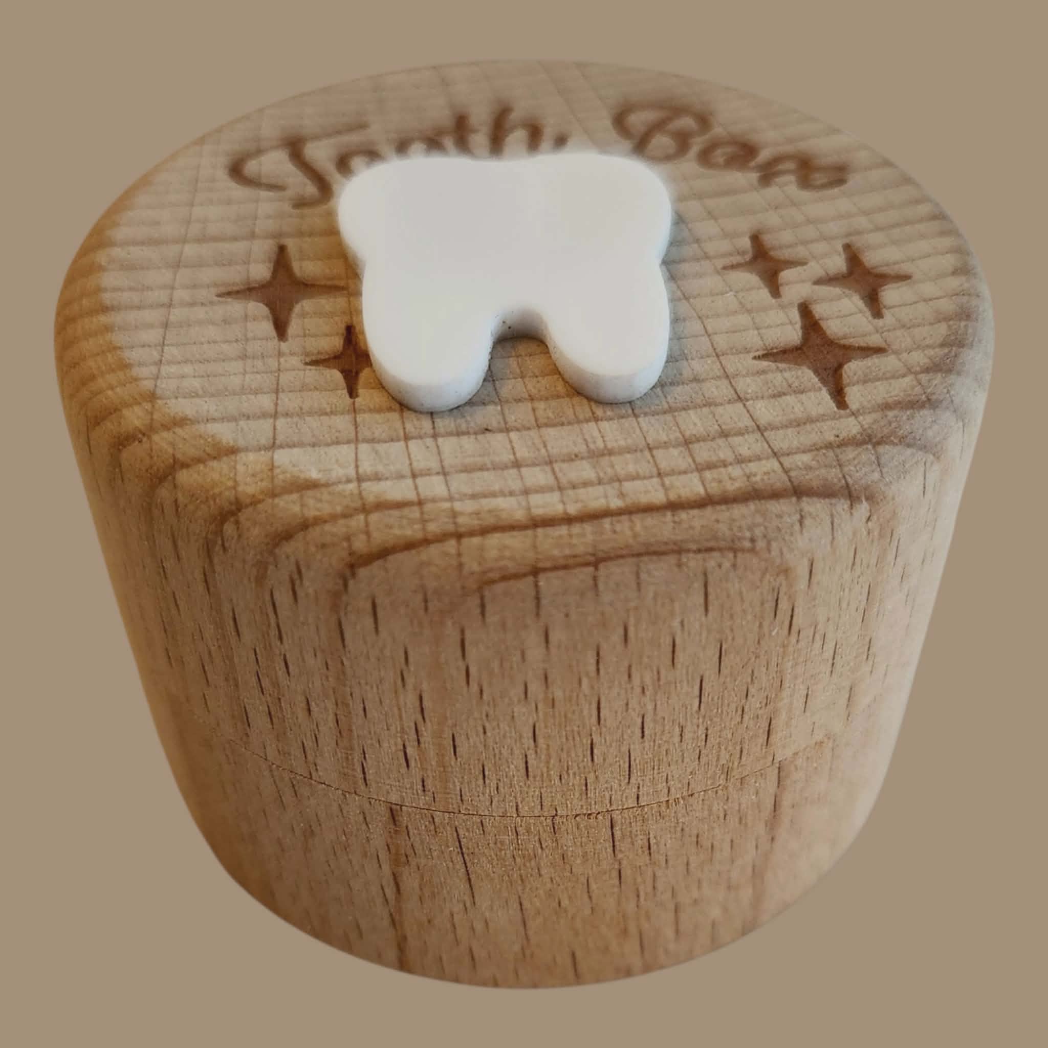 Wooden Keepsake Tooth Fairy Box