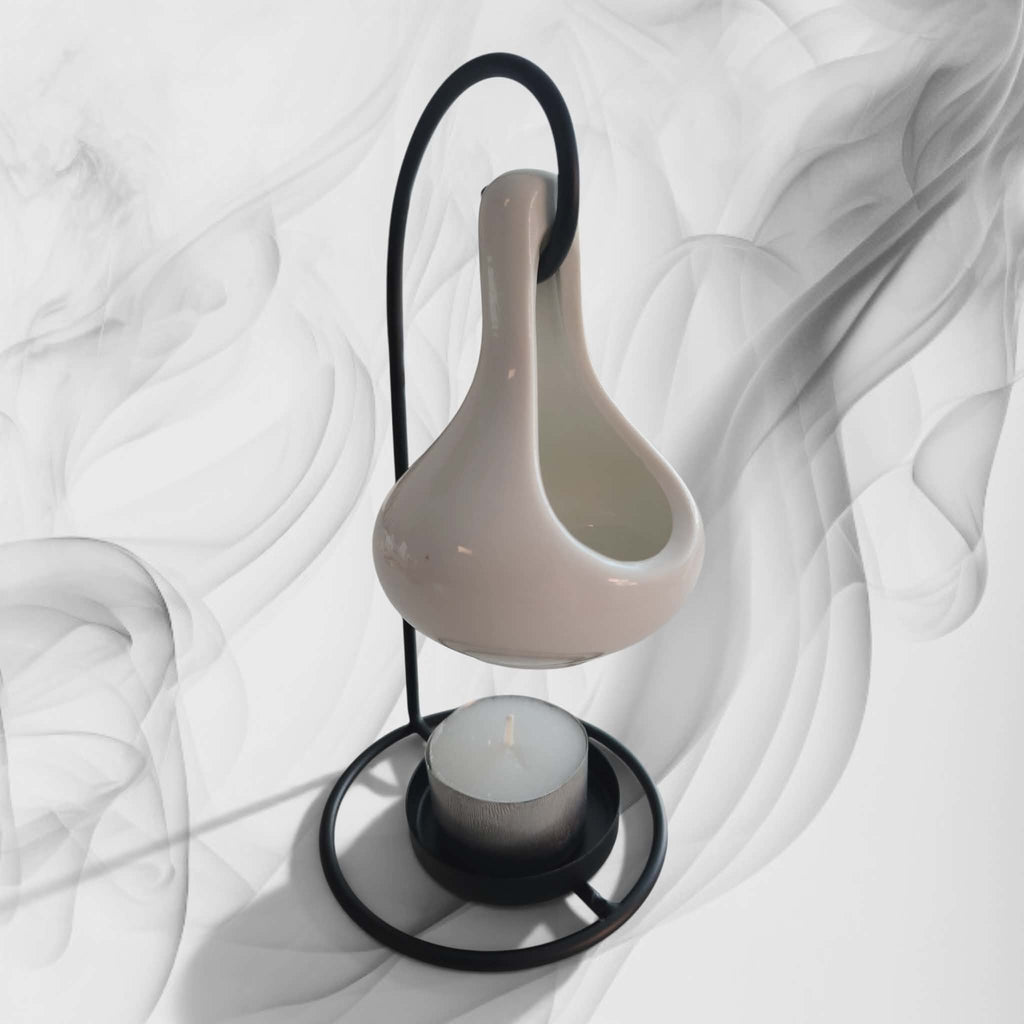 Ceramic Hanging Oil Burner - Gourmet Wanderlust